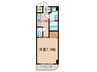 Ｓ－ＦＬＡＴ 1Kの間取り