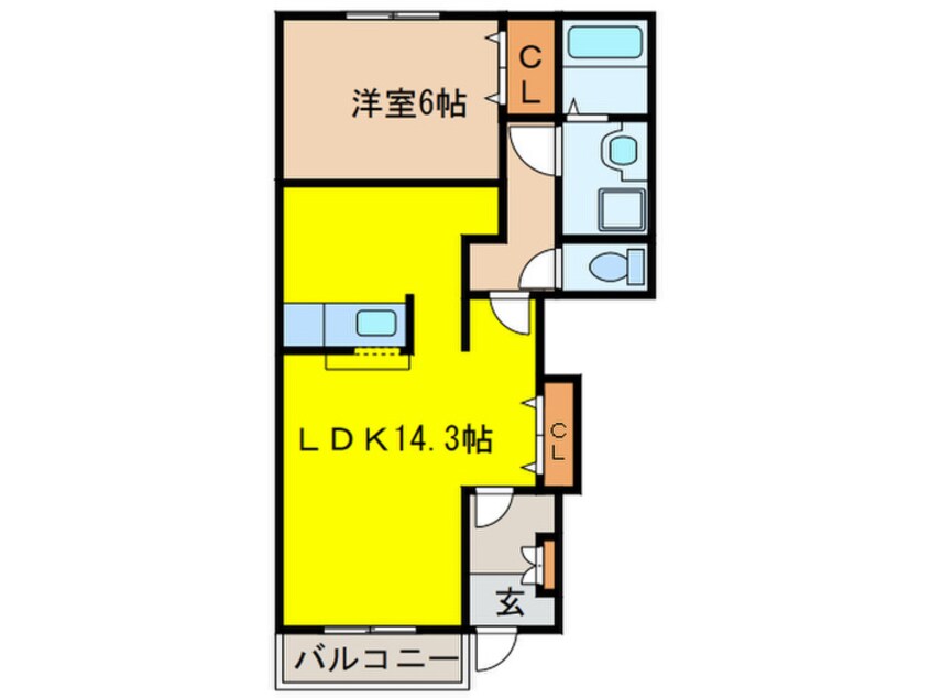 間取図 エレガンシア葵