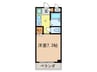 マンションボナール 1Kの間取り