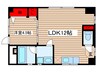 雅ビル 1LDKの間取り