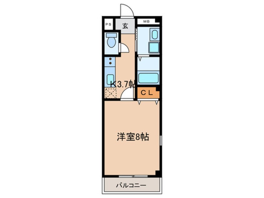 間取図 サンコ－沙羅