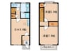 Branche東浜井場 2DKの間取り