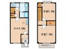 Branche東浜井場 2DKの間取り