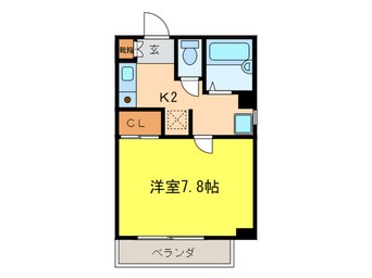 間取図 マンション五条橋