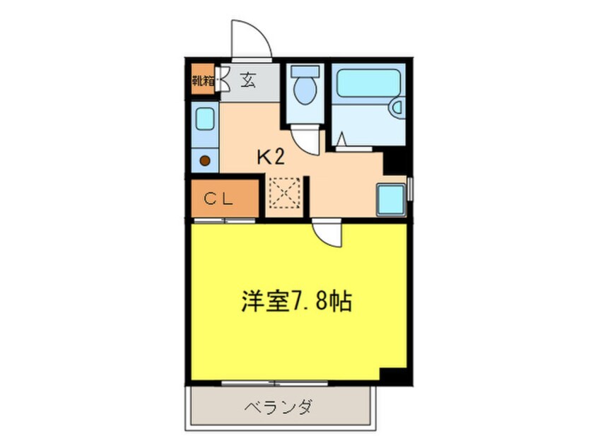 間取図 マンション五条橋