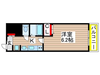 間取図 ﾌﾟﾚﾐｱﾑｺｰﾄ名古屋金山ｲﾝﾃﾙﾉ(603)