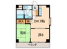 ＳＰＡＣＥ　ＤＵＫＥ 2DKの間取り
