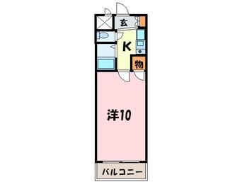 間取図 プランドールＮ２