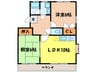 ノーブルエイト 2LDKの間取り