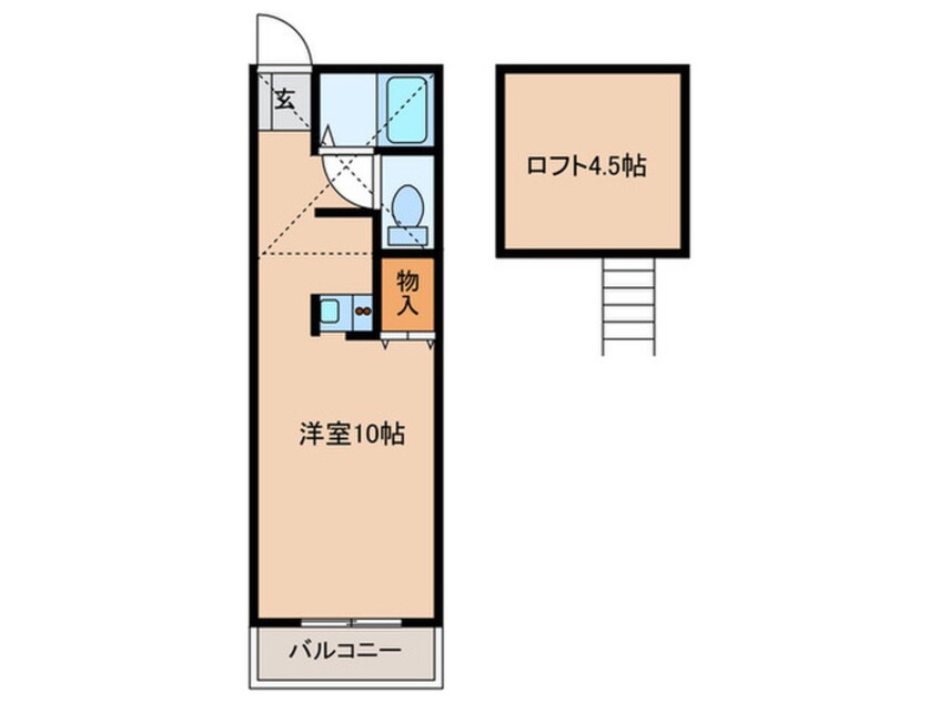 間取図 ダイアローグ　Ｋ棟