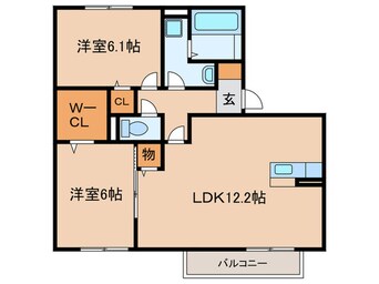 間取図 ムーンライトＢ棟