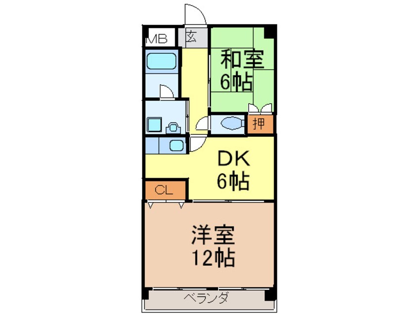 間取図 サンライズ豊和