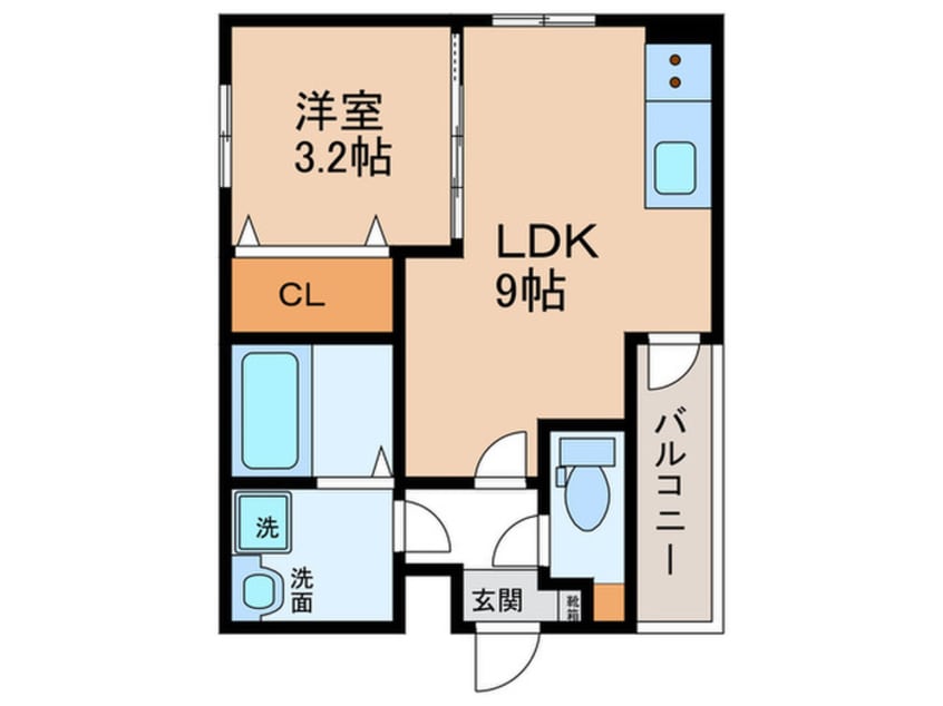 間取図 MOVE八田EAST