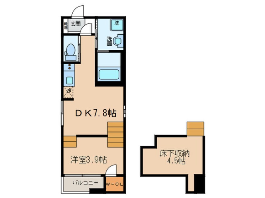 間取図 ハーモニーテラス野田