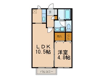 間取図 ベルコリ－ヌ