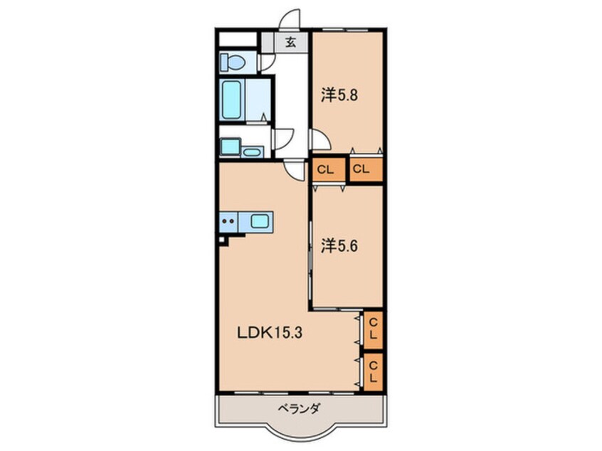 間取図 エリジオン