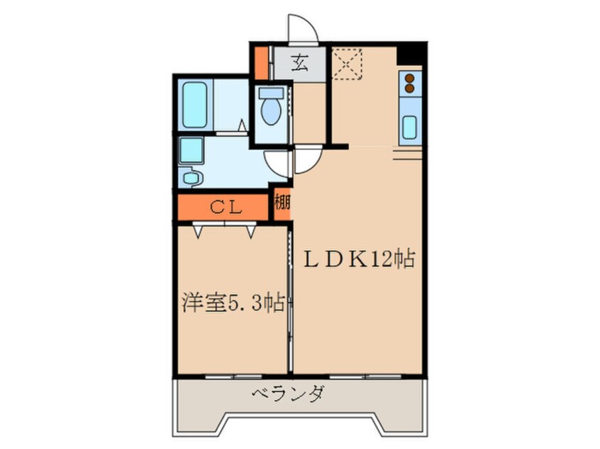 間取図 ＰＲＯＭＥＮＡＤＥ彩