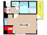 Ｈａｐｐｙ　ｈｉｌｌｓ平野 1Rの間取り