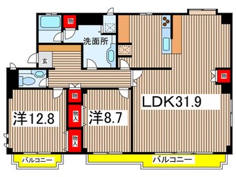 間取図 フォレスト　ヒルズ