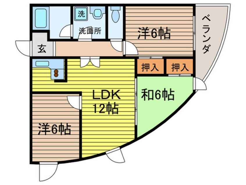 間取図 アーバンステージ名古屋