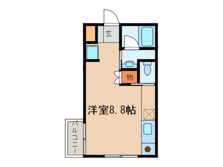 間取図 ボ－ディングハウスY.G