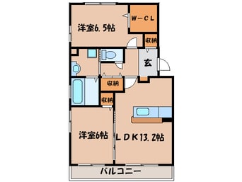 間取図 サンフレンズＢ