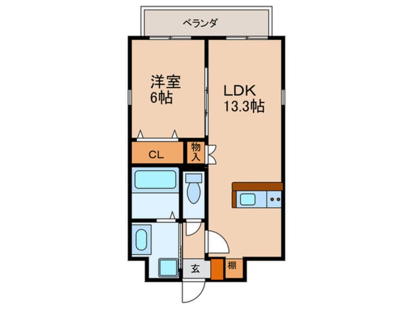 間取図 エミネンスⅢ