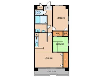 間取図 マ－ブルアサイ