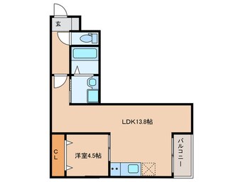 間取図 Jack　KaimeiⅡ