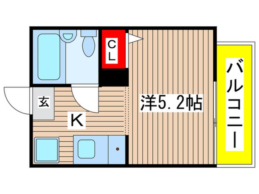 間取図 メゾン尾頭橋