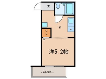 間取図 メゾン尾頭橋