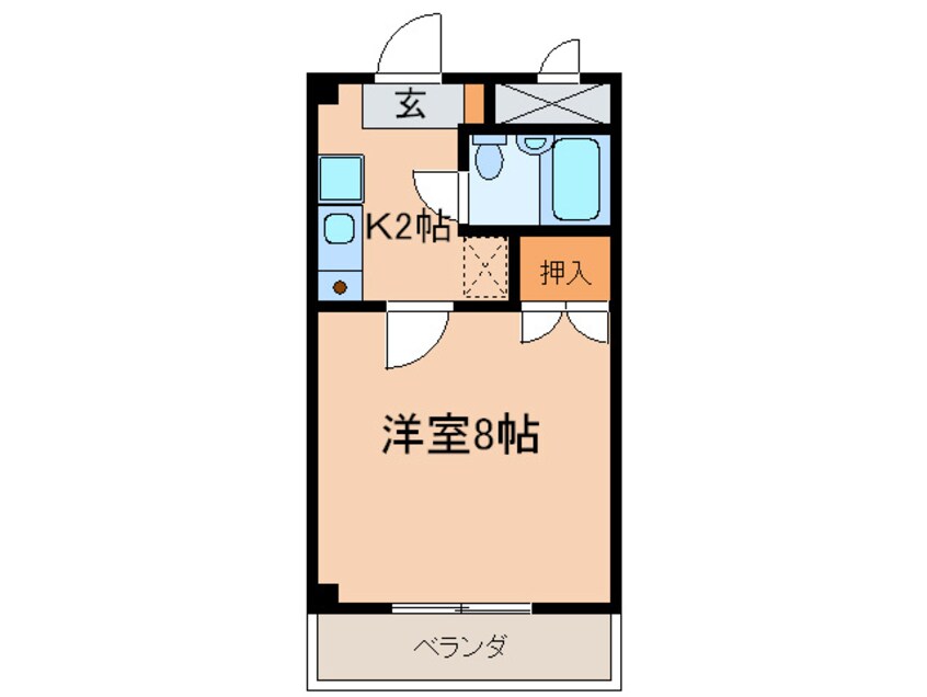 間取図 ルミエール豊国