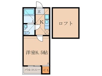 間取図 プランドール更屋敷