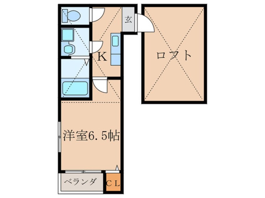 間取図 プランドール更屋敷