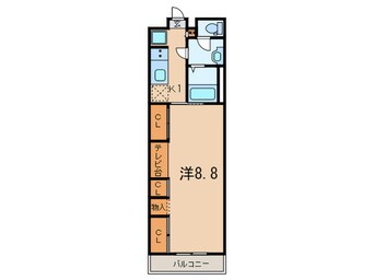間取図 リブリ・中小田井