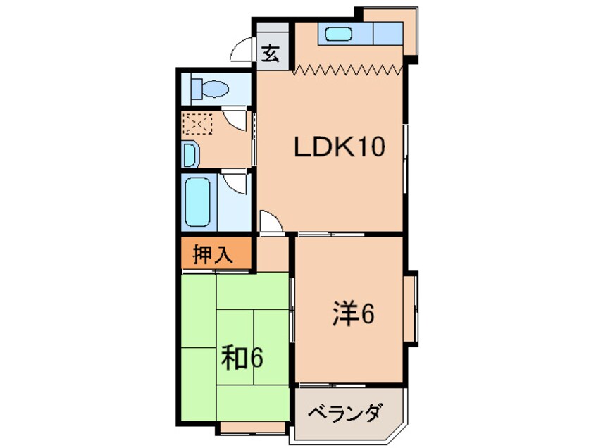 間取図 ムーニー駒方