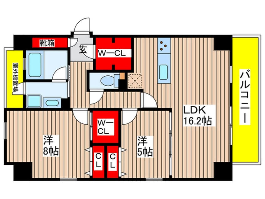 間取図 Seizan Court