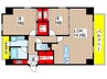 Seizan Court 2LDKの間取り