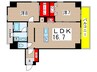 Seizan Court 2LDKの間取り