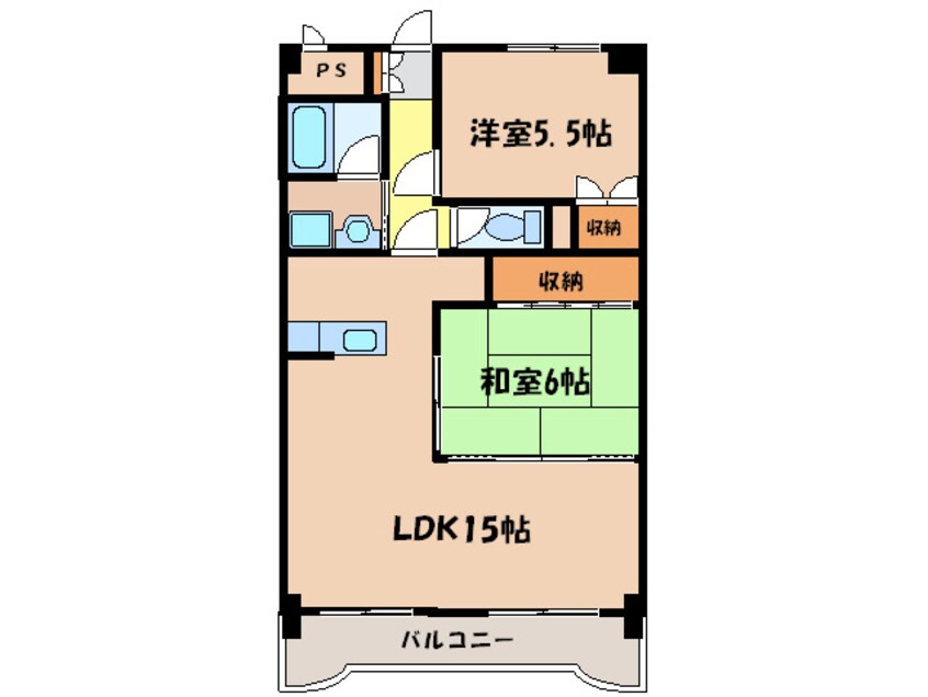 間取図 ホワイトヒルズ丸山