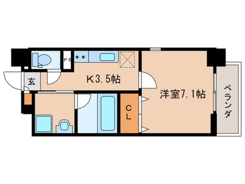 間取図 カルマート