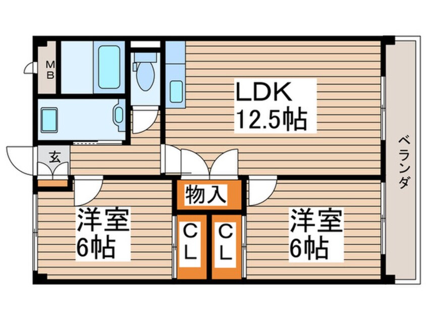 間取図 サンシャイントリス