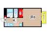 ラフォーレ駒方　A棟 1Kの間取り