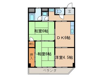 間取図 マンション宝屋