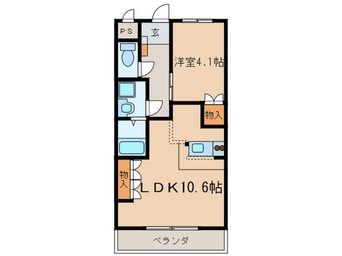 間取図 フォレストハイム