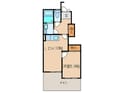 アシュ－レ広の間取図