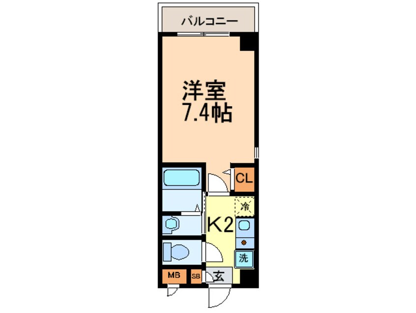 間取図 メゾン・アンクレ