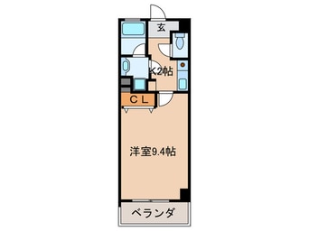 間取図 コンフォ清水