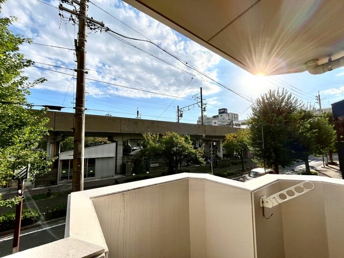 室内からの展望 コンフォ清水