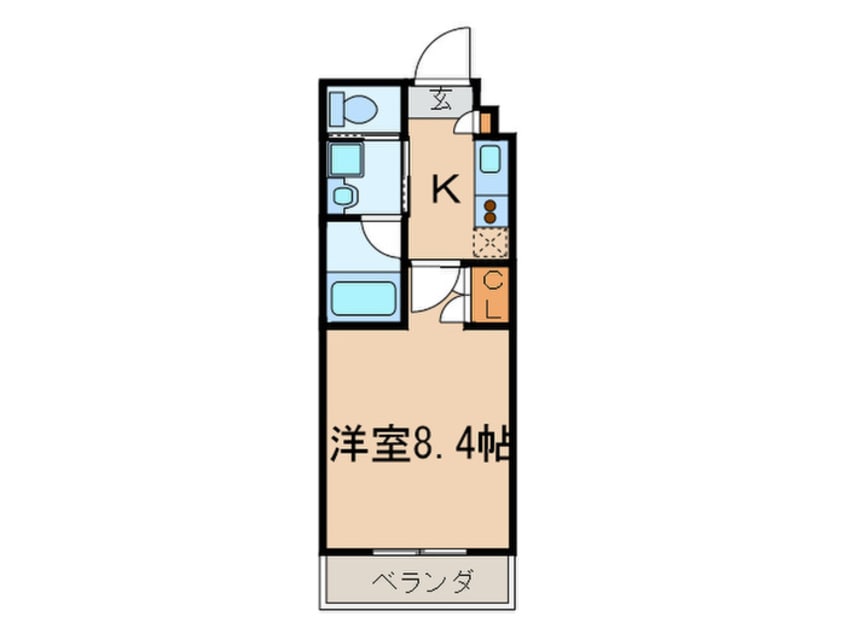 間取図 ア－ルズヒルズ朝日が丘